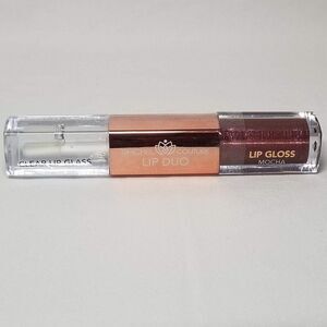 Rachel Couture - Lip Duo - Mocha (rich brown & clear)